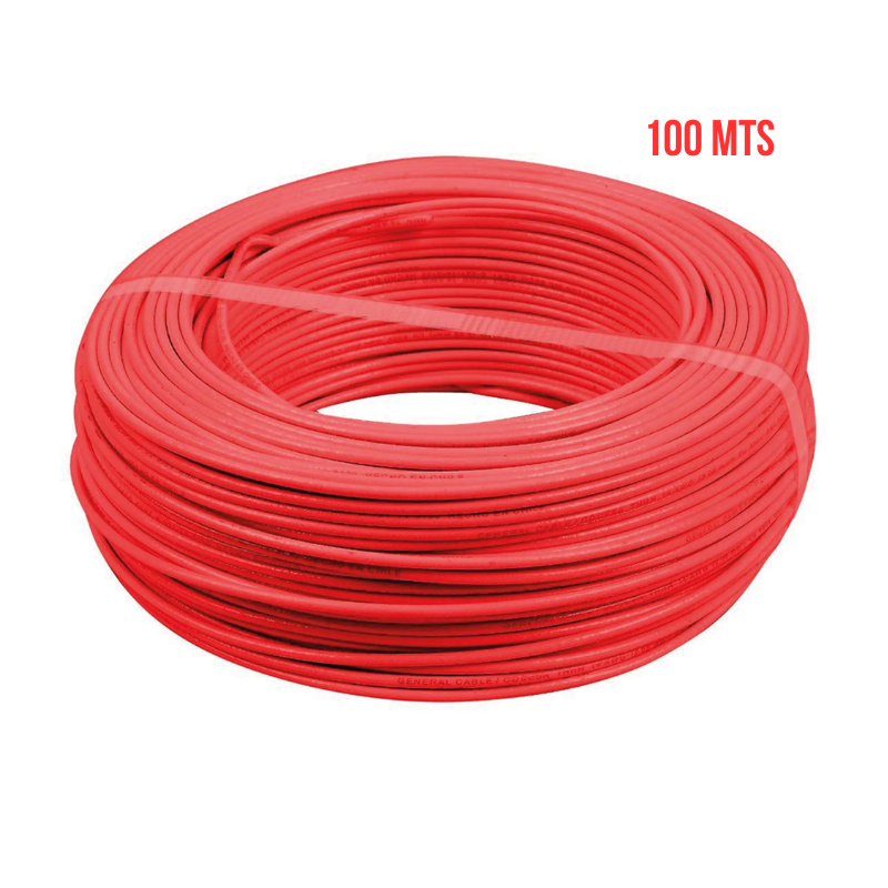 ALAMBRE GEN. 1.5MM ROJO 100MTS