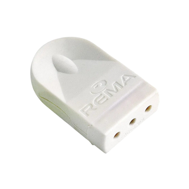 Hembra Volante Marfil 10A 250V C/Alv - Imagen 2