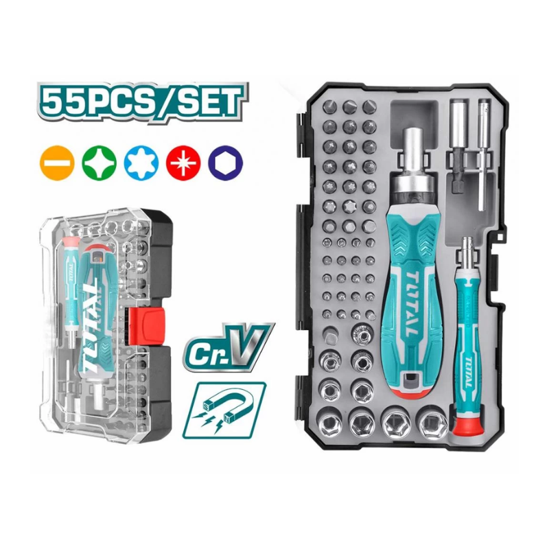 Juego Puntas Destornillador 55 Piezas Total - Imagen 3