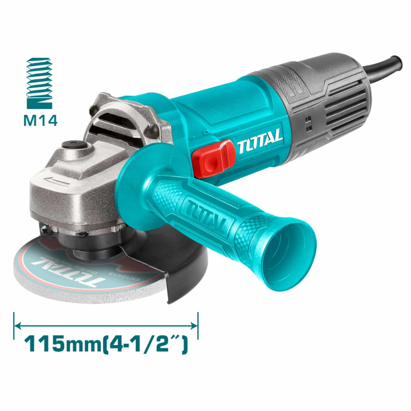 Esmeril Angular 750W 115mm Total - Imagen 2