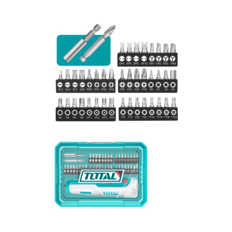 Destornillador Inalambrico 4V 1/4″ 5n.m Total - Imagen 3
